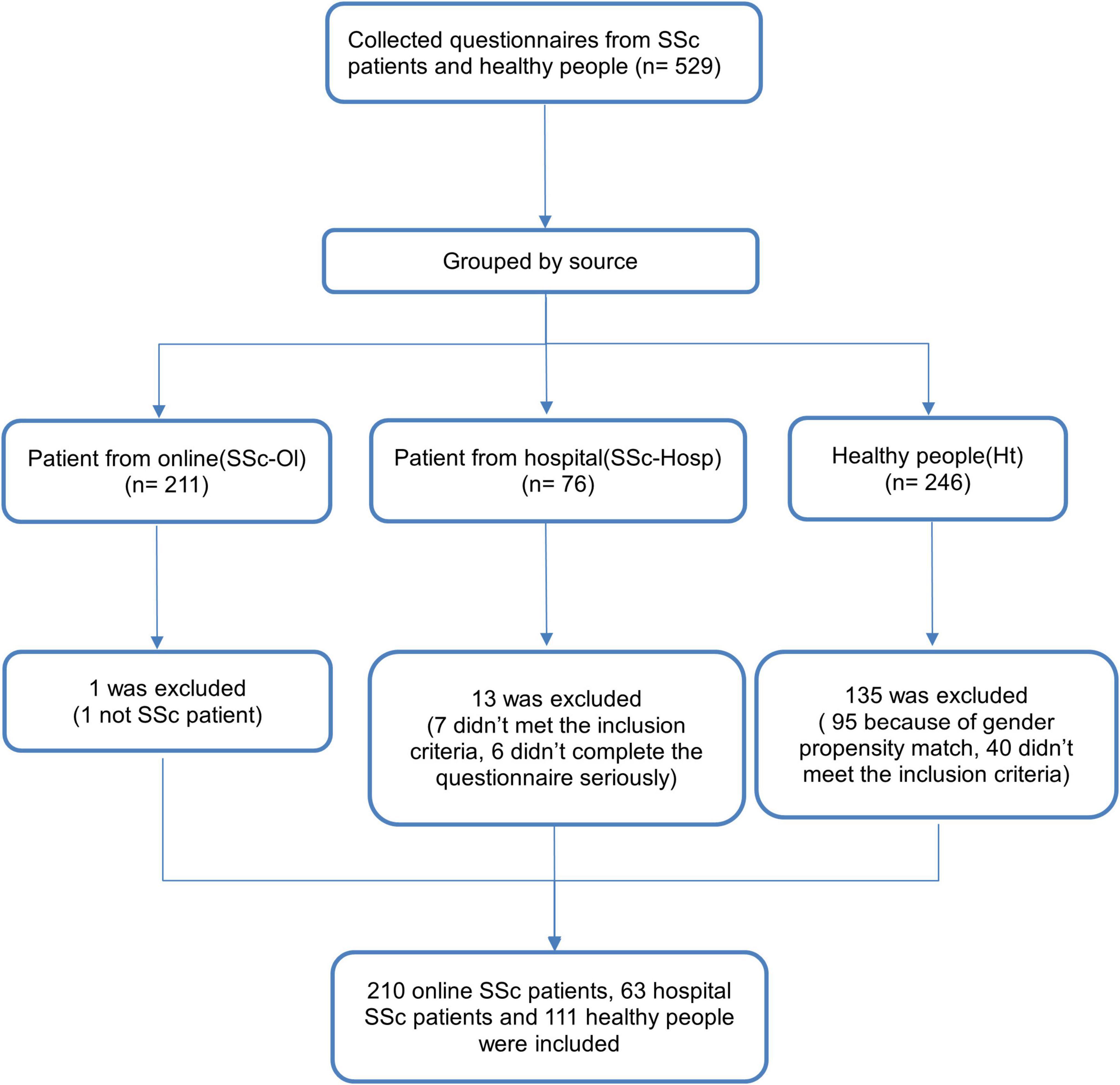 Care patterns and Traditional Chinese Medicine constitution as factors of depression and anxiety in patients with systemic sclerosis: A cross-sectional study during the COVID-19 pandemic